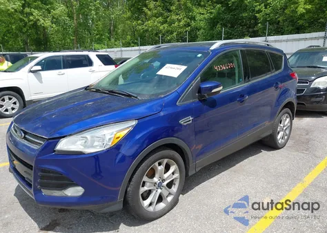 2014 Ford Escape Titanium z USA, uszkodzony, nr VIN 1FMCU9JX4EUA04520